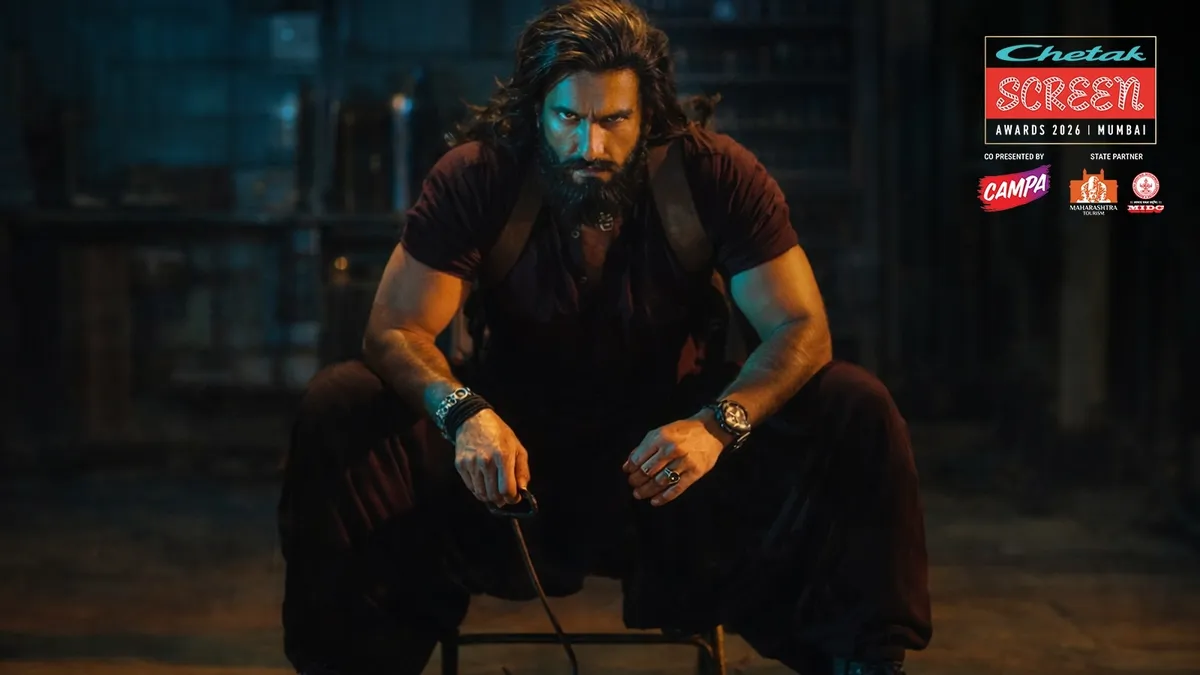 Ranveer Singh celebrating Dhurandhar 2's record-breaking worldwide box office success.