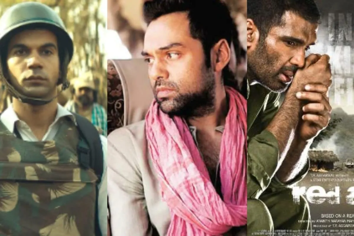 Gripping scene from a Naxalism film, depicting conflict and social tension