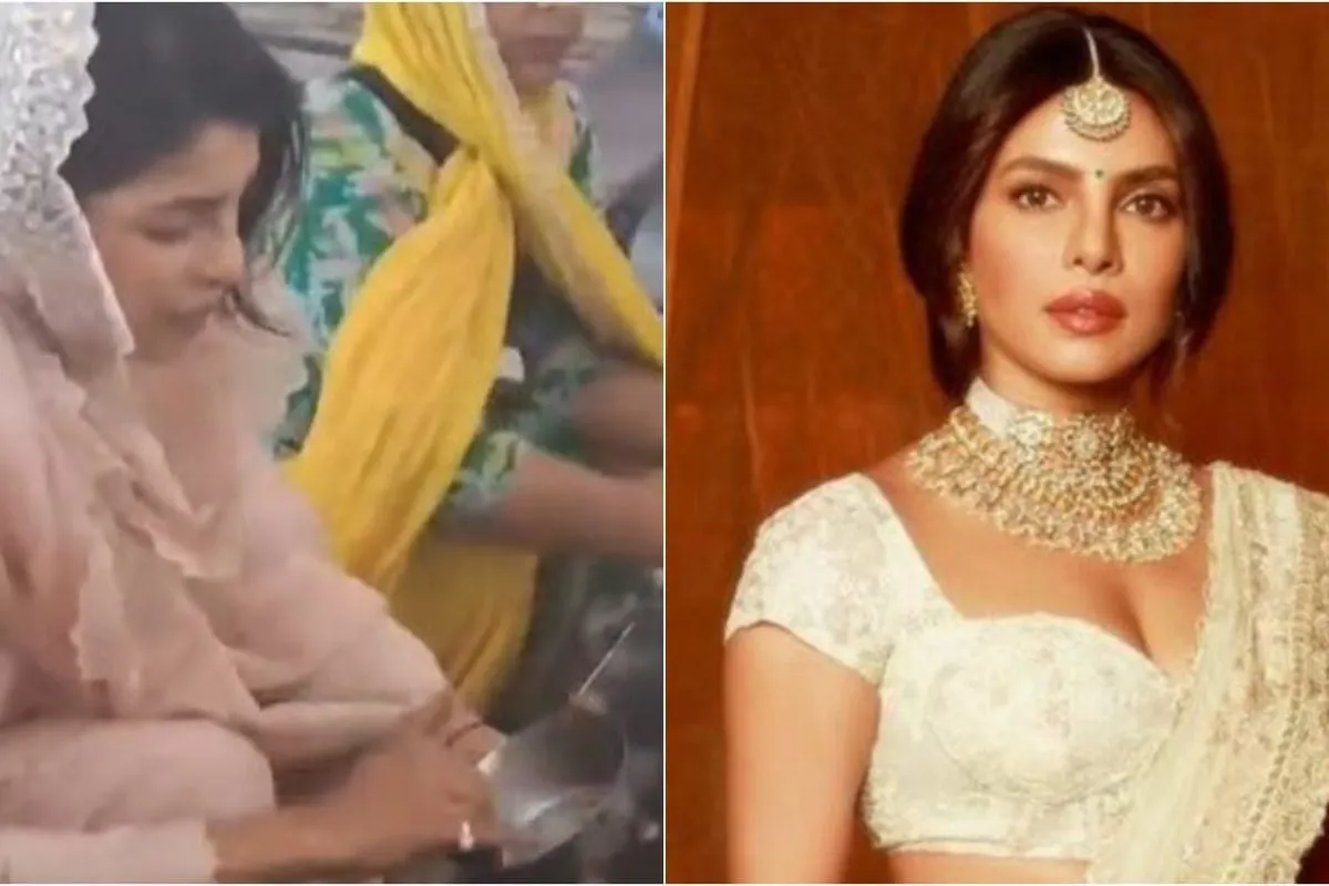 Priyanka Chopra Visits Amritsar’s Golden Temple, Netizens React To Her Performing Seva In Viral Video