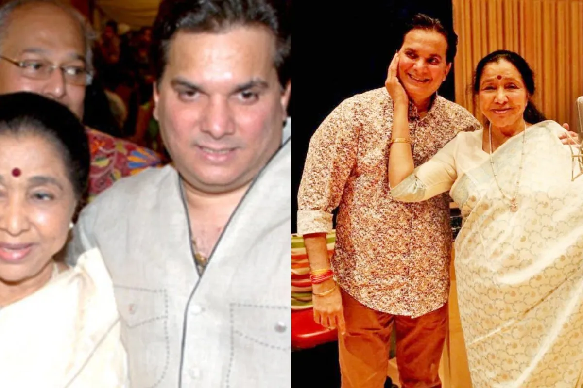 A close-up photo of a smiling Asha Bhosle, a legendary Indian singer.