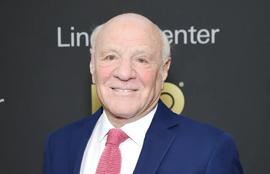 A thoughtful Barry Diller, founder of IAC, looking at the camera.