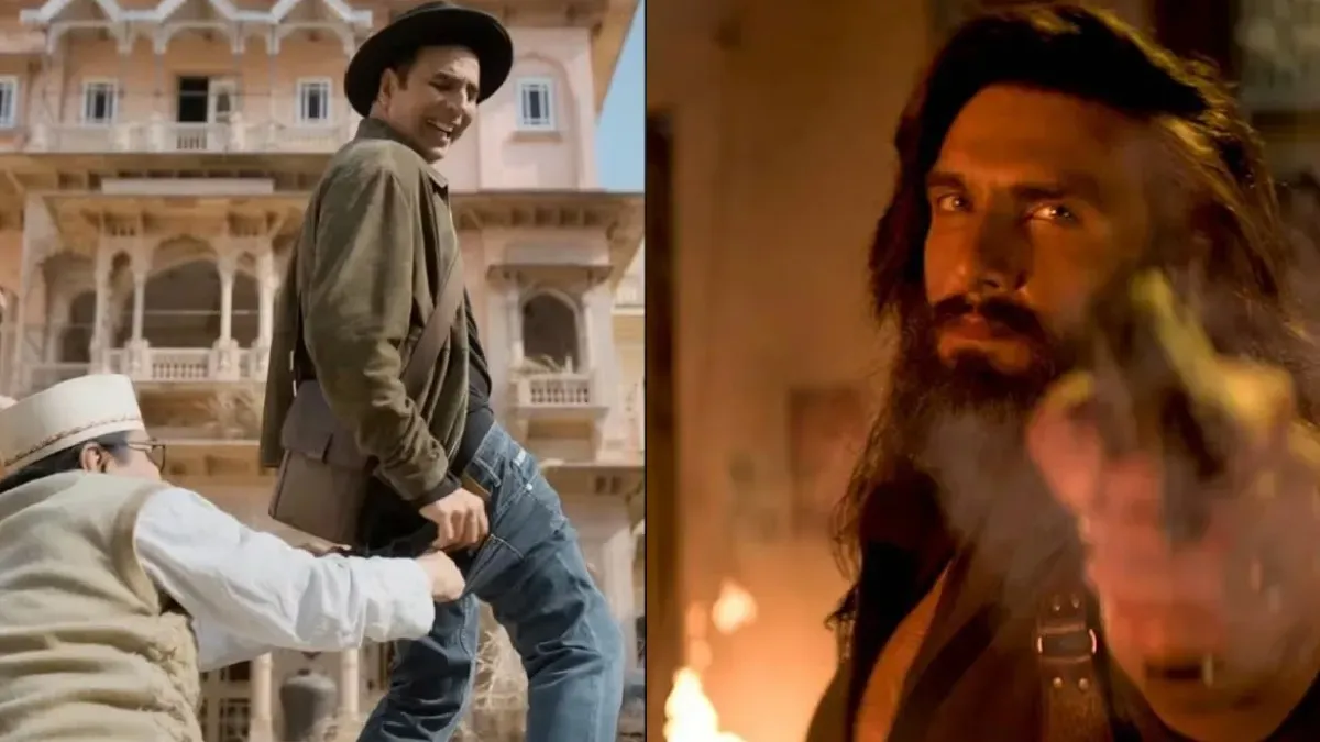 A still image from the movie Bhooth Bangla.