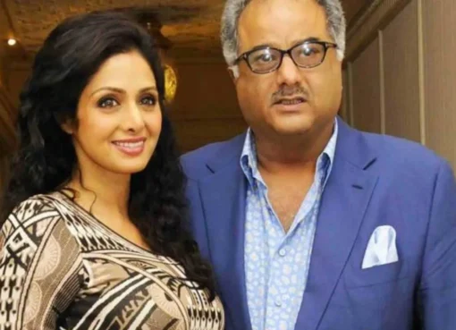 Boney Kapoor looking emotional.
