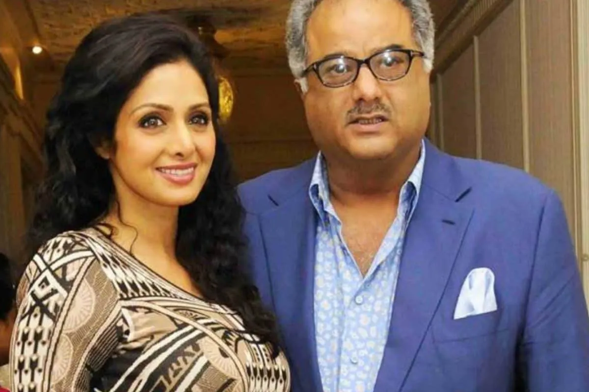 Boney Kapoor looking emotional.