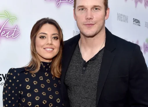 Chris Pratt smiling and reacting to news.