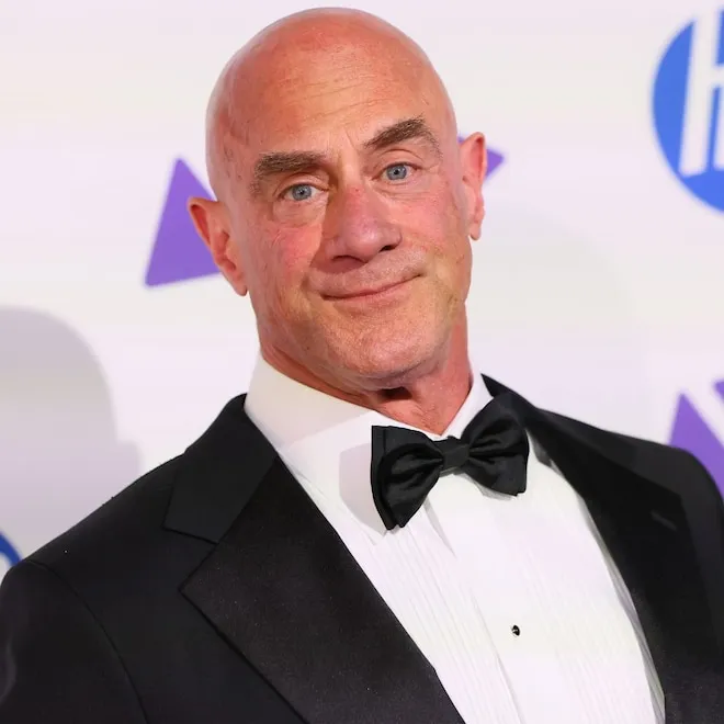 Christopher Meloni looking emotional