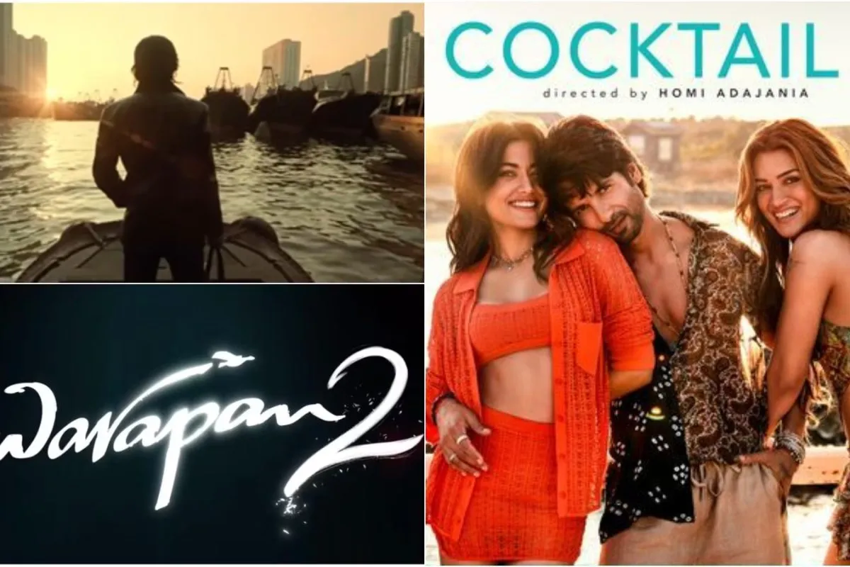Movie posters for Cocktail 2, Awarapan 2, and Khosla Ka Ghosla 2.