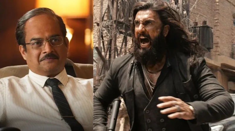 Movie poster for Dhurandhar 2 with collection figures in decline