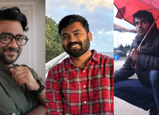 A group of filmmakers collaborating and discussing ideas.