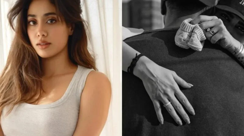 Janhvi Kapoor looks pensive, Karishma Tanna smiles, contrasting Bollywood stories.