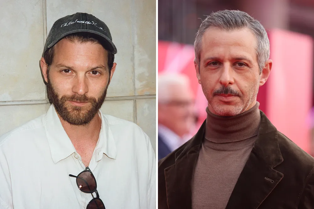 Jeremy Strong in a serious, dramatic pose.