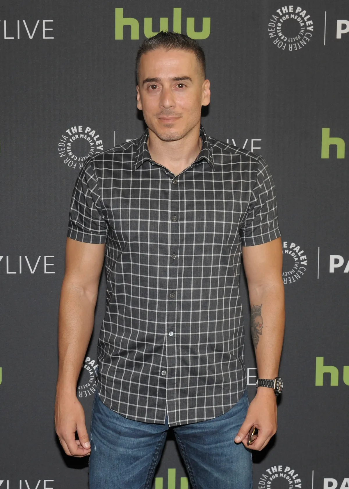 Kirk Acevedo smiling, a working actor.
