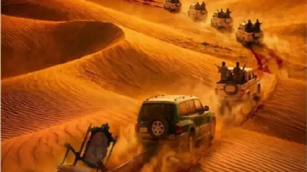 A group of determined women standing together.