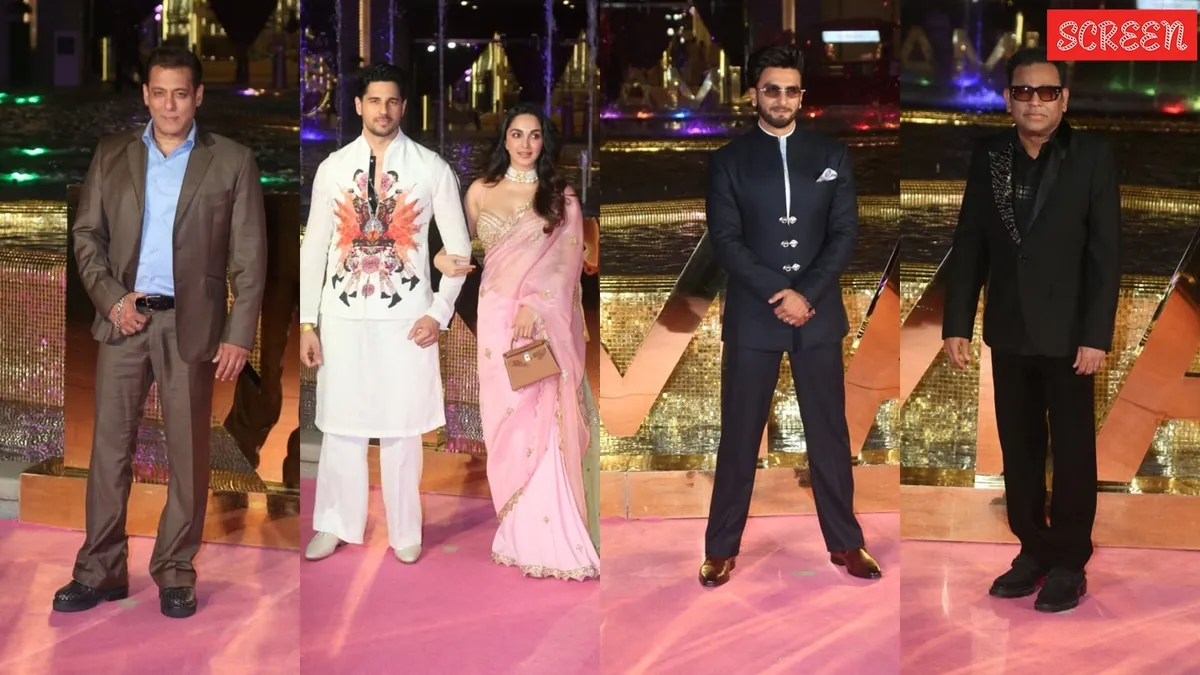Bollywood stars Salman Khan, Ranveer Singh, Kiara Advani at NMACC's 3rd anniversary.