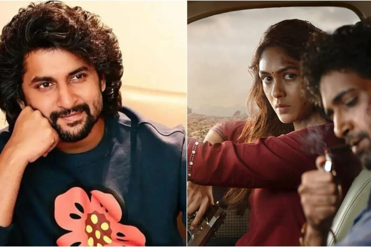 Adivi Sesh and Mrunal Thakur in a scene from the movie Dacoit