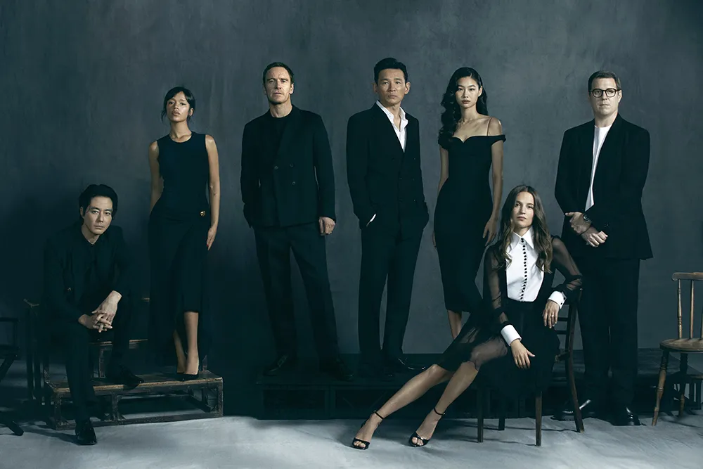 Movie poster for a thriller with intense imagery.