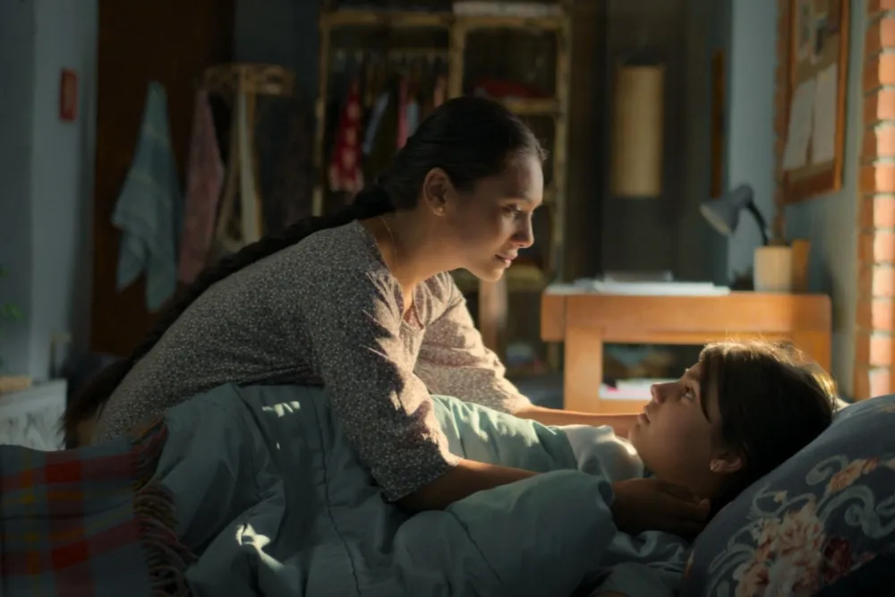 Poster for the Nepali film 'Shakti' announcing its Prime Video release.