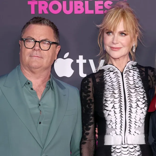 Nicole Kidman in a wrestling outfit.