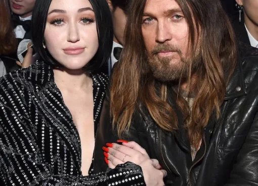 Noah Cyrus and Billy Ray Cyrus performing together on stage at Stagecoach 2026.
