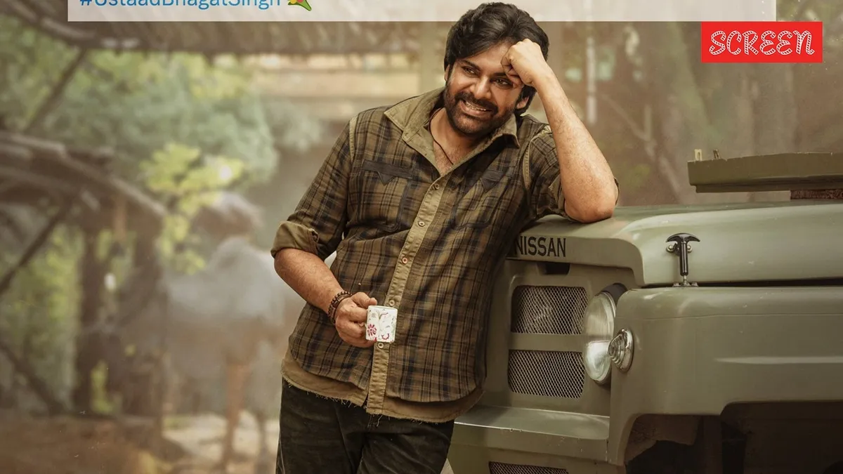 Pawan Kalyan smiling.