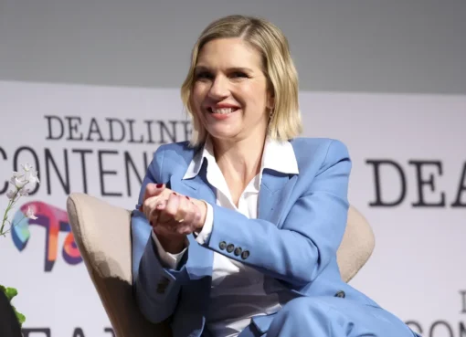 Actress Rhea Seehorn smiling.