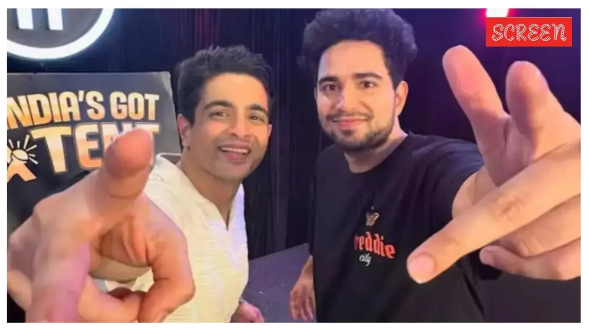 Ranveer Allahbadia and Samay Raina looking thoughtful.