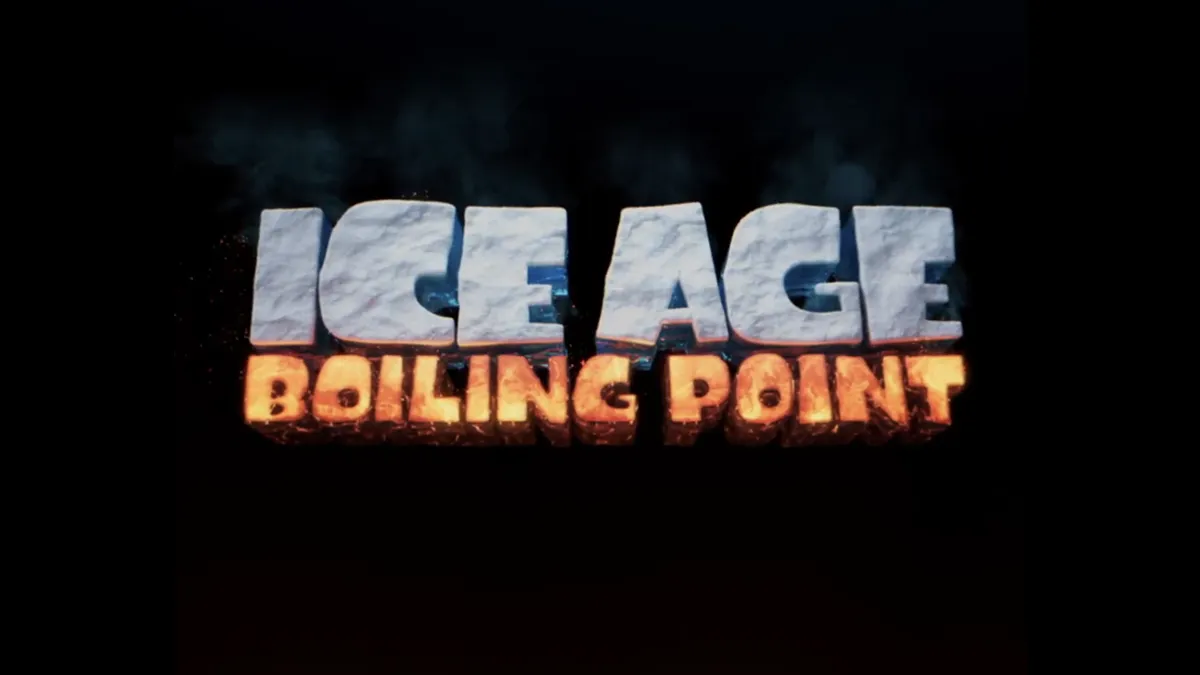 A cartoon squirrel holding a small acorn next to a baby squirrel