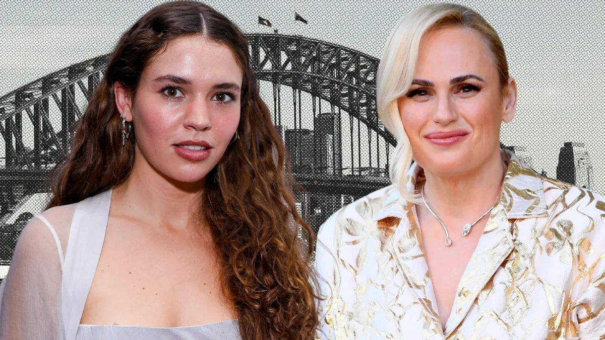 Rebel Wilson in a serious setting.