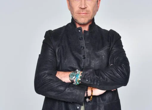 Renny Harlin, director, looking thoughtful.