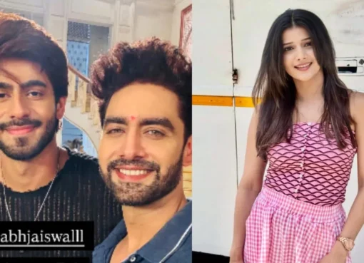 Cast members of Yeh Rishta Kya Kehlata Hai looking sad.