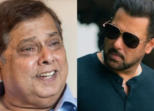 Director David Dhawan and actor Salman Khan smiling together.