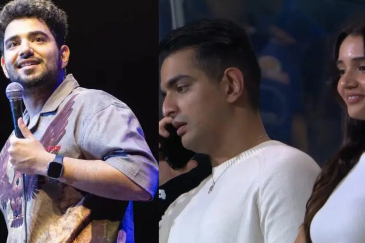 Samay Raina sharing a funny photo during an Instagram AMA session.