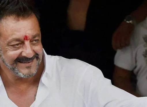 Sanjay Dutt smiling
