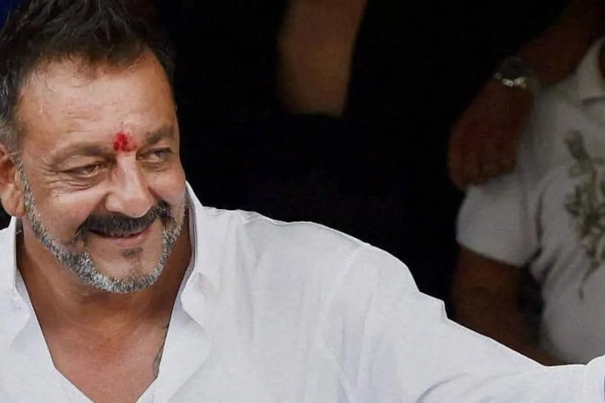 Sanjay Dutt smiling