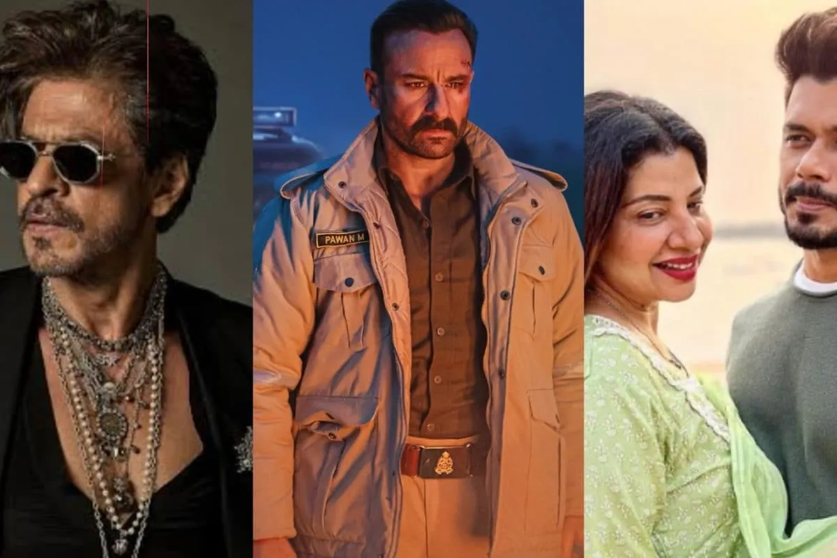 Saif Ali Khan looking intense in the dark and gritty Kartavya movie poster.