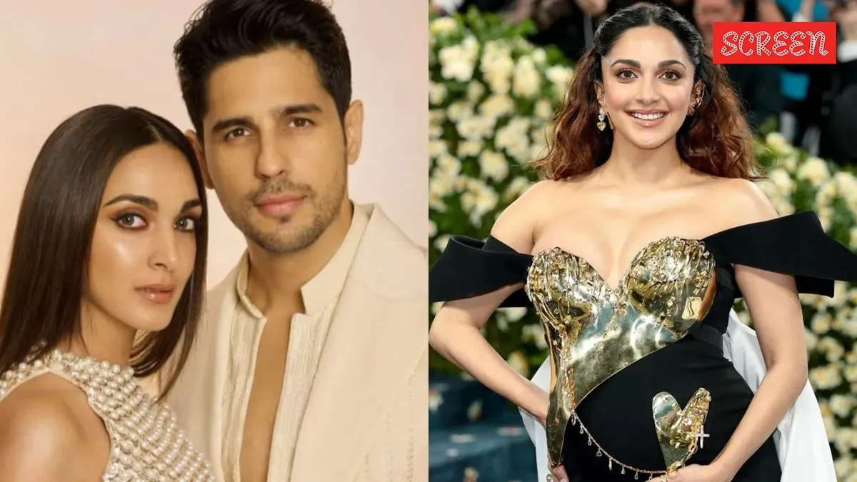 Sidharth Malhotra and Kiara Advani looking happy together.