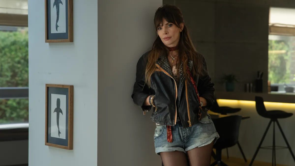 Agnieszka Dygant smiling.