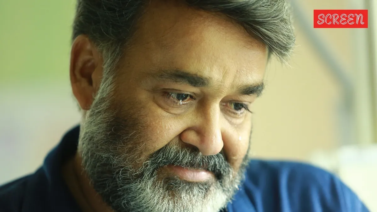 A thoughtful portrait of actor Mohanlal.