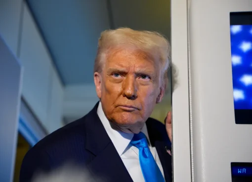 A close up of a blue United States passport