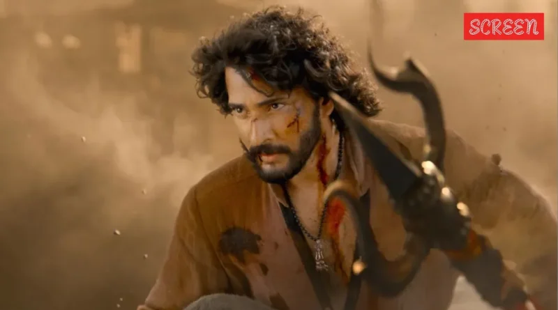 Mahesh Babu in a still from 'Rudhra' showing a time-travel scene.