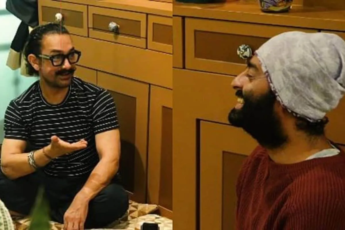 Aamir Khan speaking during an interview about Arijit Singh