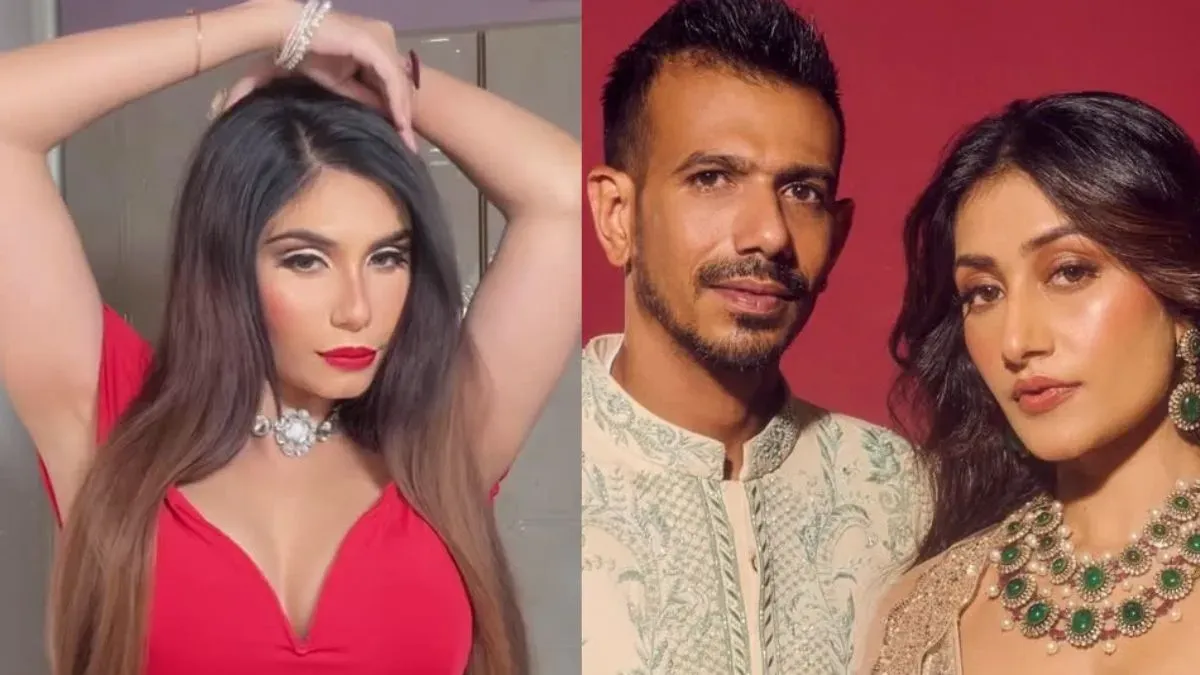 A graphic showing Yuzvendra Chahal with question marks around him.