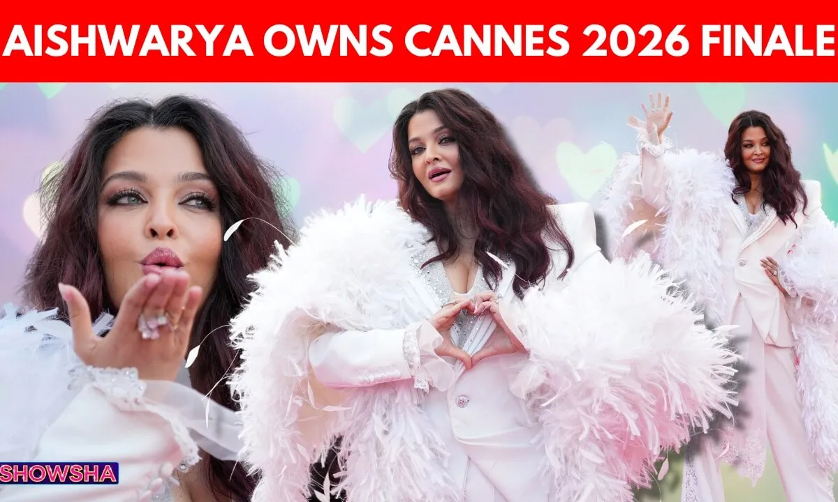 Aishwarya Rai Bachchan SLAYS Cannes 2026 Closing! White Swan Vibes Take Over