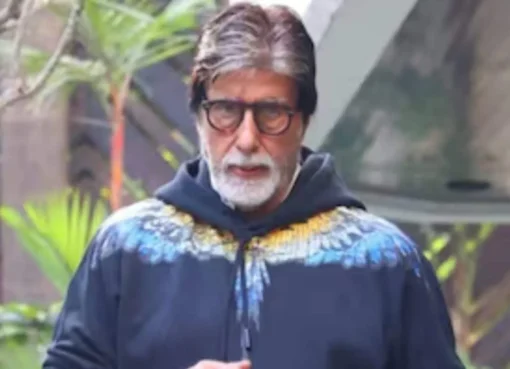 Amitabh Bachchan looking thoughtful and peaceful