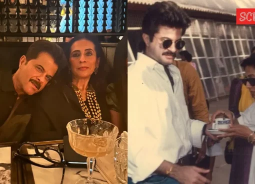 Anil Kapoor and Sunita Kapoor smiling together.