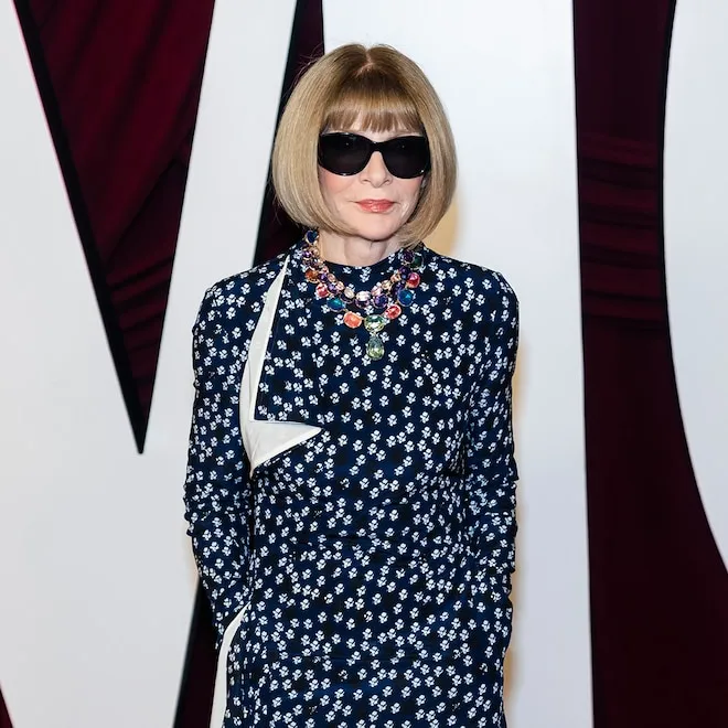 Anna Wintour at the Met Gala event.
