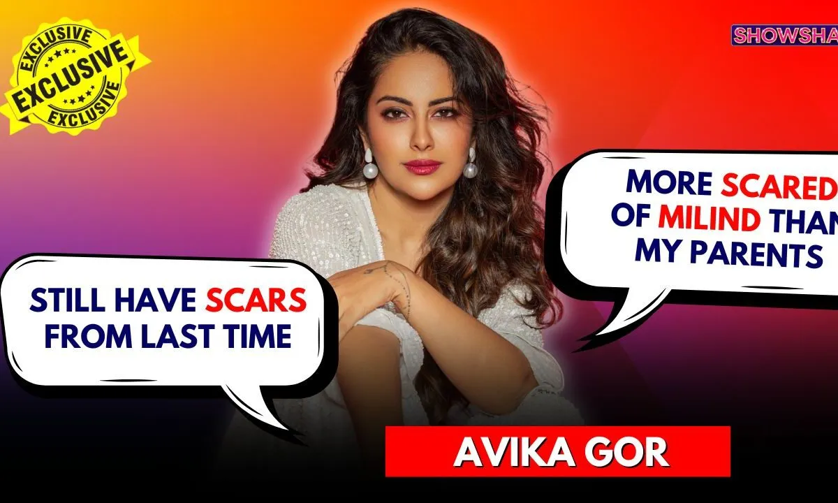 Avika Gor posing and smiling during a recent interview about her new show