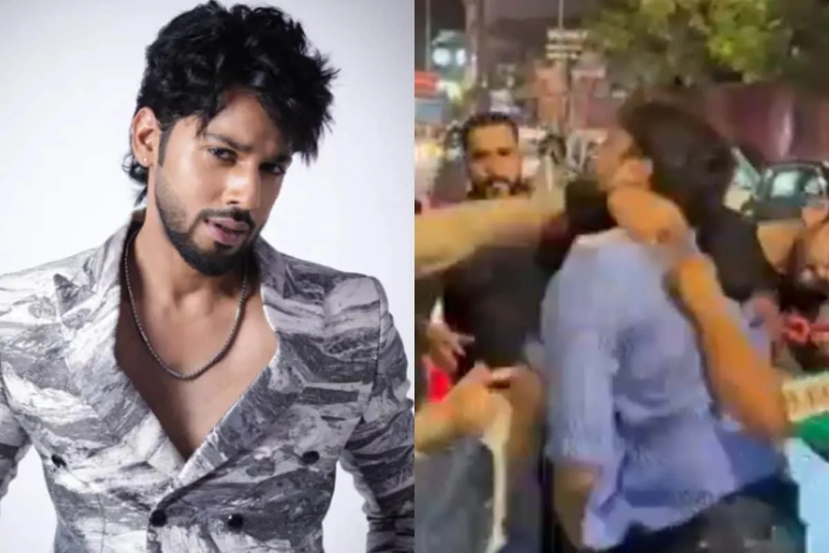 Baseer Ali seen in a heated moment at a party