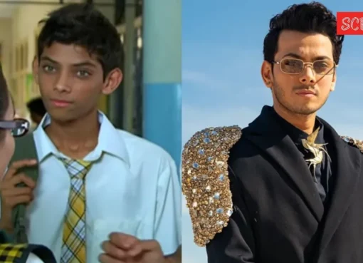 A blurry screenshot showing a young, unidentified Vishal Jethwa in a background scene from a 2011 Indian television drama.