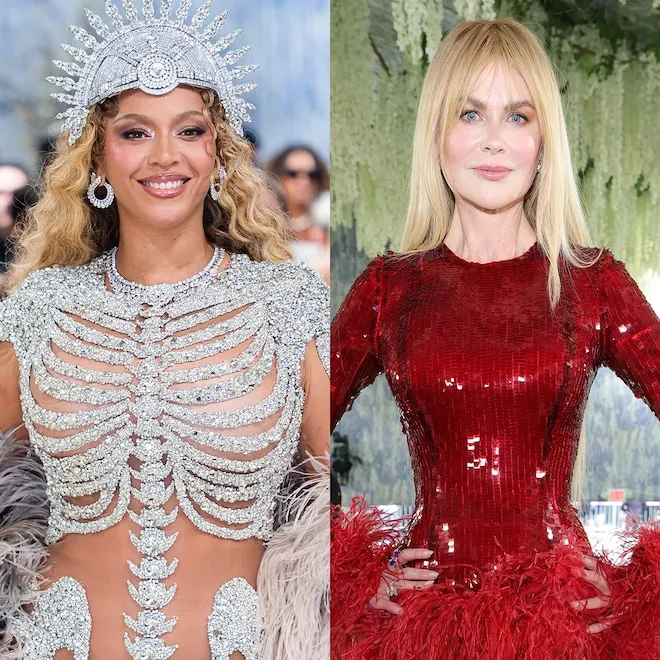 Beyoncé and Nicole Kidman at the Met Gala